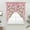 Pink White, variant on Spring Floral Swag Curtains for Kitchen/Bedroom/Living Room, Retro Pink Orchid Flowers Leaves Botanical Scalloped Curtains 63 Inch Long, Window Swag Topper Curtains Valances 2 Panels Set 36"x63"