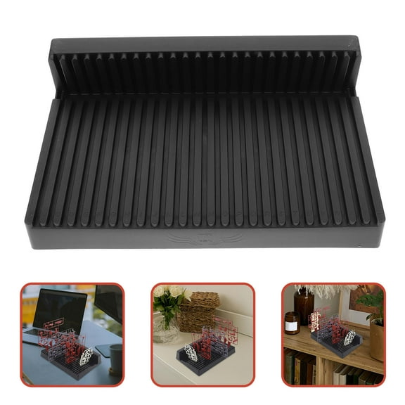 OUNONA Model Pieces Shelves Stand Plastic Parts Shelf Tool Action Figures Placing Rack Model Action Figures Stand Compatible For Gundam