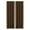 Brown #4, variant on Heat Insulating Blackout Curtains | Energy Saving Thermal Window Panels for Bedroom & Kitchen | Solid Color Scandinavian Style Silk-Like Fabric
