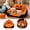 #B, variant on Halloween Cat Bed Pumpkin Shaped, Soft Plush Fall Pumpkin Cat Dog Bed, for Halloween Party Pet Living Room Decor