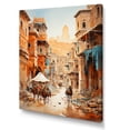 thumbnail image 2 of Designart "Silk Road Adventure Arabic Journey I" People Canvas Wall Art - Global Brown Arabic Art Hallway Wall Art Decor, 2 of 6