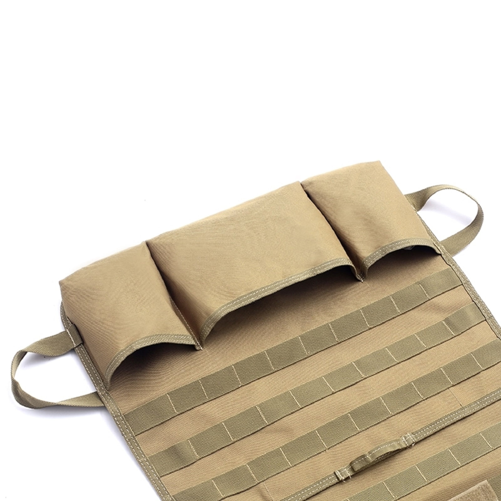 AUTOXBERT 2Pcs Car Seat Back Organizer Panel MOLLE Vehicle Storage Protector Bag Cover