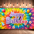 thumbnail image 7 of Colorful Design Balloon Banner for Birthday Party Kids Indoor, 7 of 7