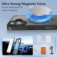 thumbnail image 3 of Funda TaeliorTech para iPhone 16 compatible con MagSafe anillo giratorio 360 proteccion militar, 3 of 5