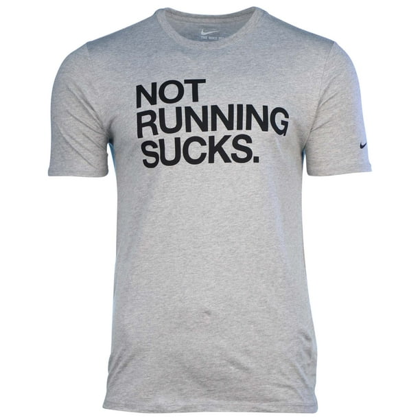 not running sucks nike shirt
