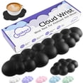 thumbnail image 1 of Set de reposamuñecas Sushret Cloud para teclado y ratón, 1 of 7