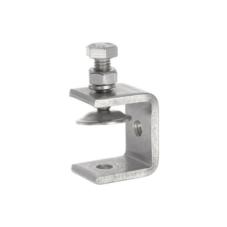 

Uxcell Stainless Steel C-Clamp with 30mm Wide Jaw Opening for Woodworking Welding Building Household Mount