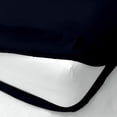 thumbnail image 5 of HNB Store Zipper Fitted Sheet Only, Twin Size 8" Deep Pocket Premium 1000TC Pure Egyptian Cotton - Navy Blue, 5 of 6