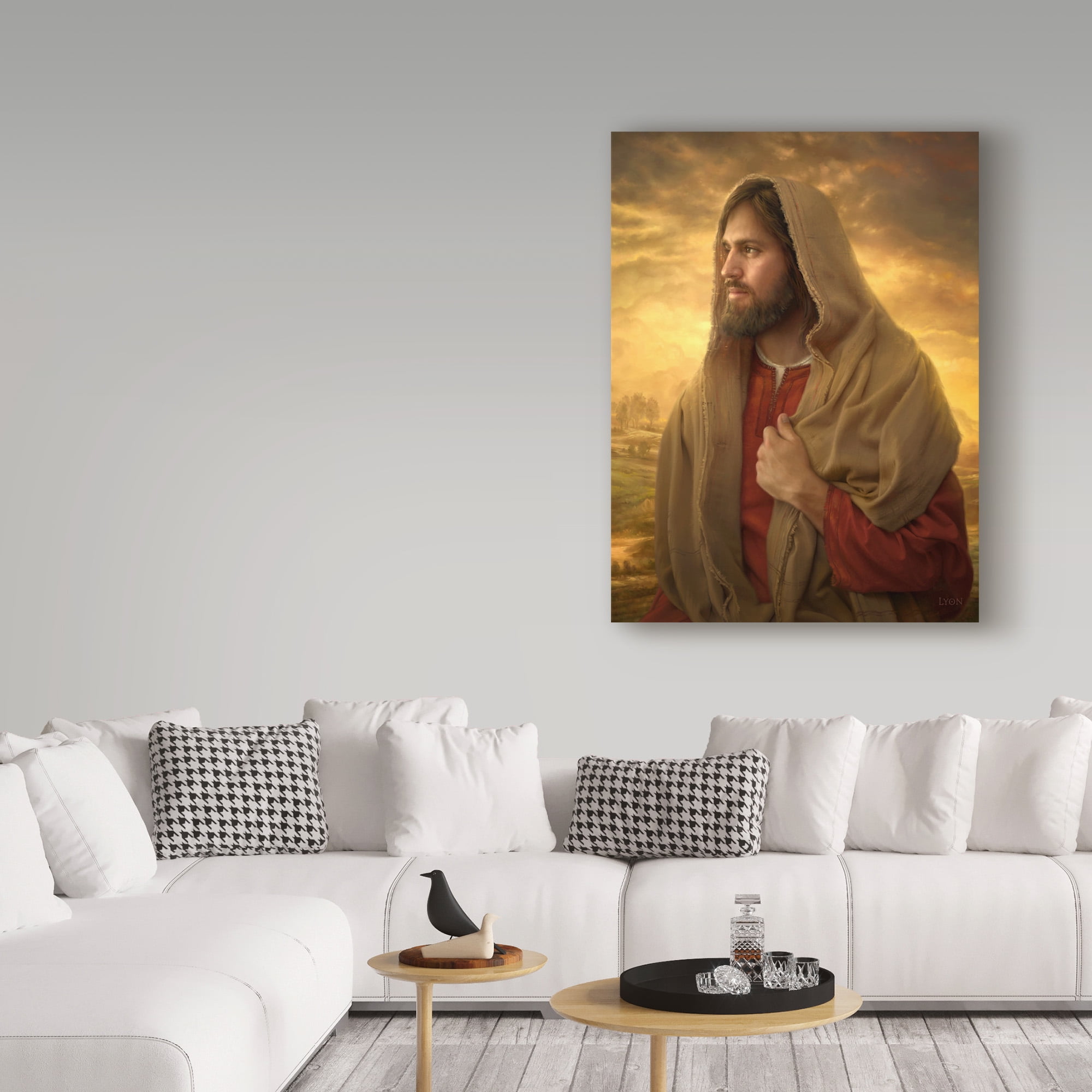 Trademark Fine Art 'Light Of The World' Canvas Art by Howard Lyon