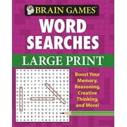 Brain Games: Brain Games - Word Searches - Large Print (Purple) (Other)(Large Print)