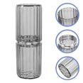 thumbnail image 3 of Milisten Portable Toothbrush Toothpaste Storage Box Compact Organizer for Toothpaste Toothbrush Mouthwash Cup for School Camping Business Travel Toiletry Essentials, 3 of 6