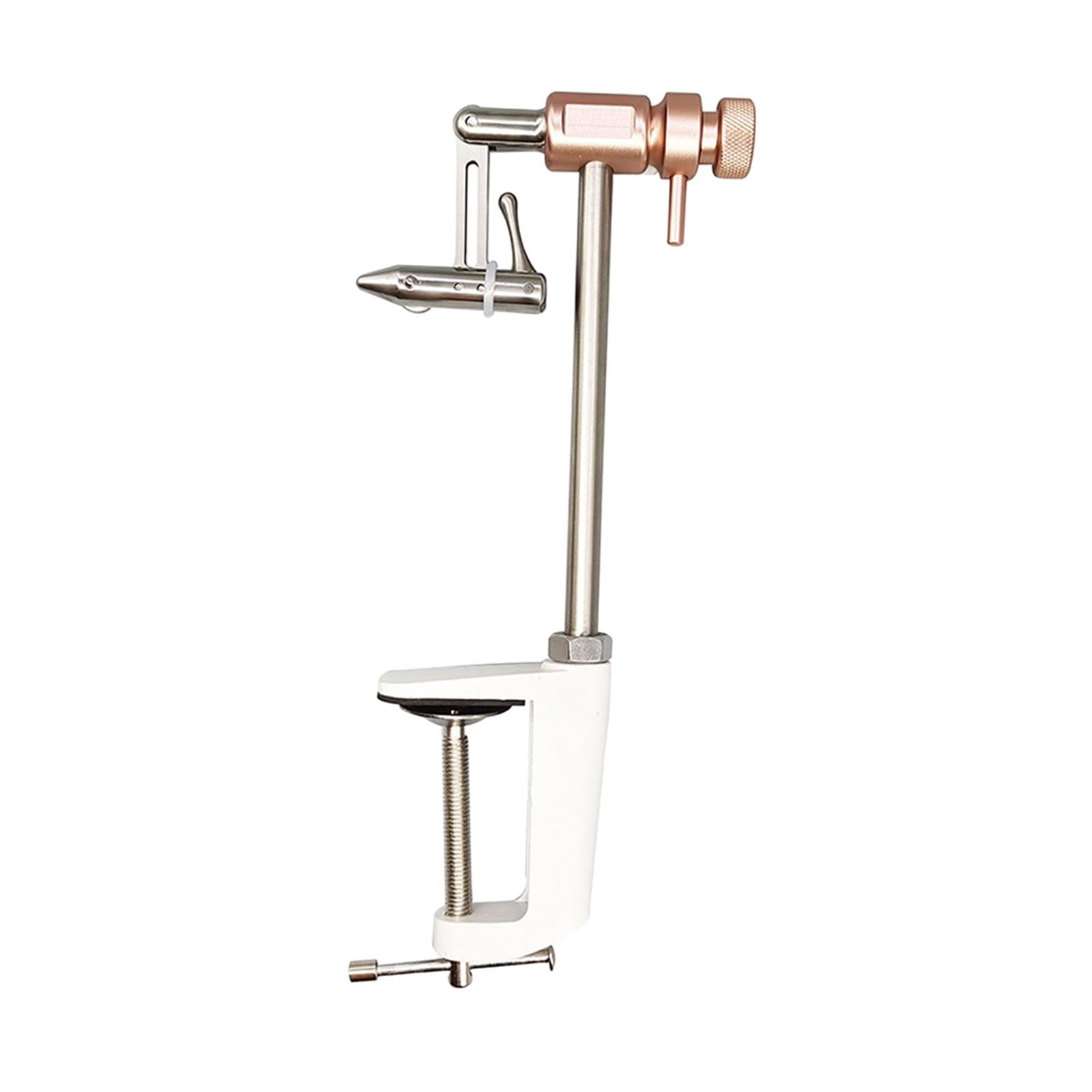 figatia Fly Tying Vise, Clamp Mounting Tying Vise, Fishing Tackle Manufacturing, Alloy, Portable Fishing Fly Tying Tools, Fly Tying Tool 26x6cm Rotatable