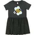 thumbnail image 3 of Inktastic Bumble Bee Girls Toddler Dress, 3 of 5