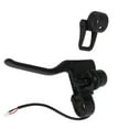 Scooter Brake Lever Black Aluminum Alloy Scooter Handbrake with Bell Folding Buckle for Xiaomi