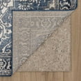 thumbnail image 4 of Mohawk Home Chastain Low Pile Latex Backed Stain and Fade Resistant Ornamental Blue Indoor Area Rug, 3'11" X 6', 4 of 9