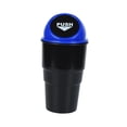 thumbnail image 3 of Portavasos genérico para coche, bote de basura con tapa, cubo de basura pequeño para coche, cubo de almacenamiento para coche tapa azul, 3 of 9