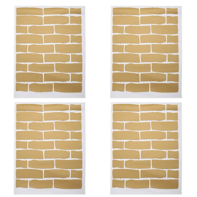 YLSHRF Wall Sticker, Sticker For Wall Decoration, Modern Family Decoration Wall Decor Sticker, Innovative Brick Pattern Background Wall Sticker For Bedroom Living Room For Kitchen Wall