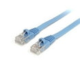 thumbnail image 2 of MarginMart 10 Feet, Ultra Premium CAT6 550 MHZ Flat Patch Cable, Blue 2 Pack, MM679570, 2 of 2