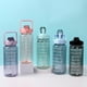 thumbnail image 2 of 2 Liter Water Bottle with Straw Women Girls Large Sport Portable Travel Bottles (Pink), 2 of 5
