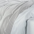 thumbnail image 4 of Serta Simply Clean 7-Piece Gray Pleated Bed in a Bag, King, 4 of 10