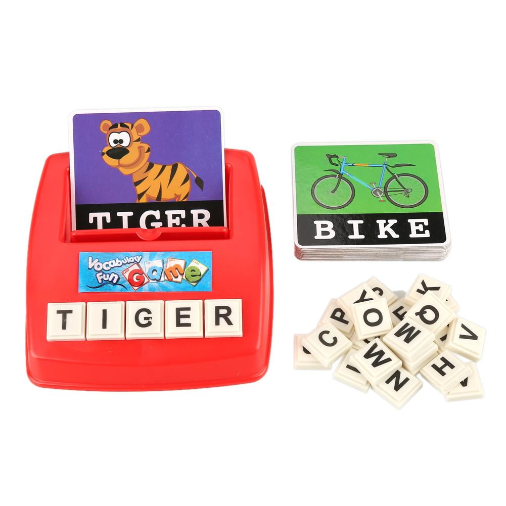 English Spelling Alphabet Letter Game Early Learning Educational Toy Kids Spell 