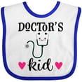 thumbnail image 3 of Inktastic Doctors Kid Physician Stethoscope Girls Baby Bib, 3 of 4