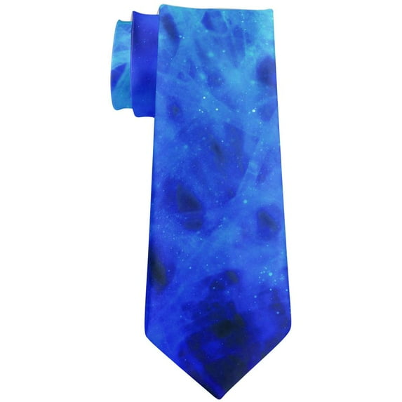 Brain Neurotransmitters All Over Neck Tie Multi Standard One Size