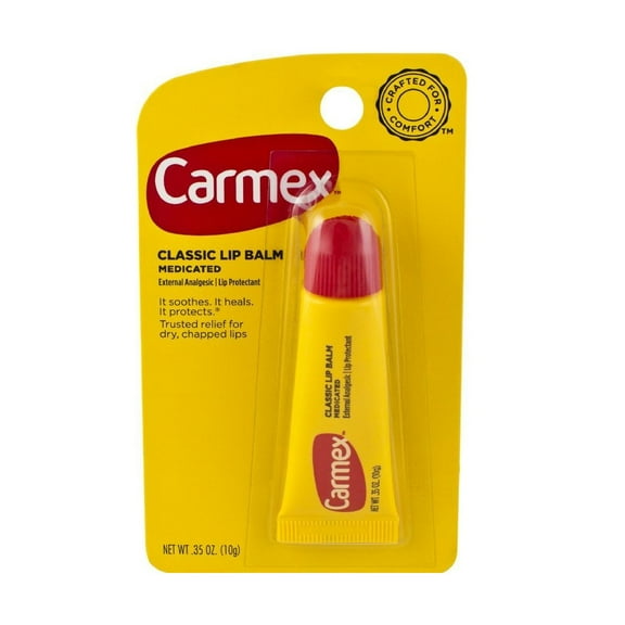 Carmex Classic Lip Balm Medicated 0.35 Oz (Pack Of 3)