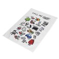 thumbnail image 4 of Letter Printed Poster Cloth, Foldable Early Educational  Art Poster  For Playroom For Children Type 1,Type 2,Type 3, 4 of 8