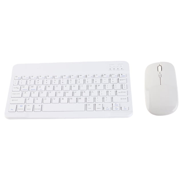 Combo De Teclado Inalámbrico Y Mouse, Ajuste De 1600 DPI, Batería Recargable USB Ultradelgada Y Silenciosa De Larga Duración Con Teclas Compuestas De 12 Fn Para Múltiples