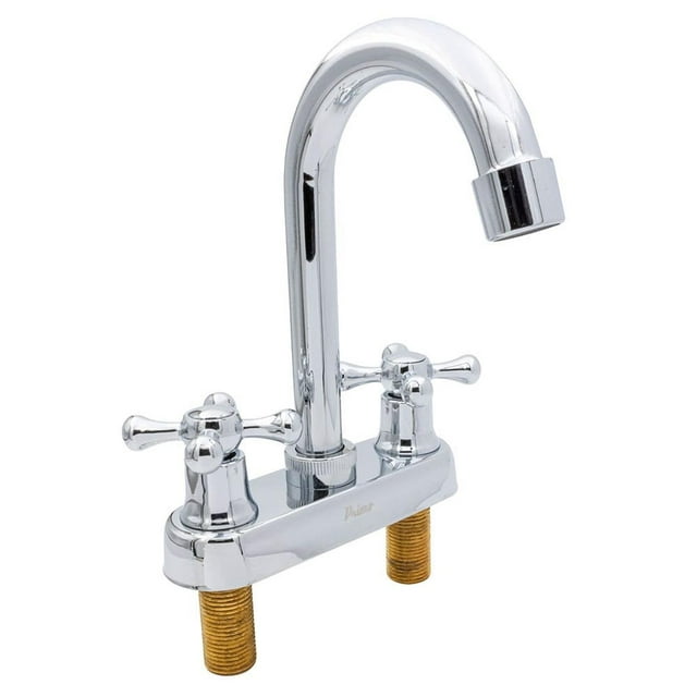 Mezcladora de 4” para Lavabo con Manerales de Cruceta, Primo Esencial, IUSA
