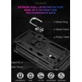 thumbnail image 4 of Yerebel Galaxy S9 Plus Case/Samsung S9+ Plus Phone Case, [Military Grade] [Metal Ring][Magnetic Support] Defender Heavy, 4 of 5