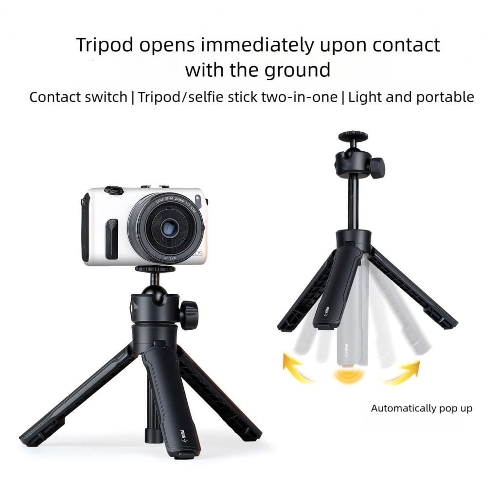 MultiDevice Tripod 3Section Selfie Stick Aluminum Alloy Construction Adjustable Length For Photography Outdoor