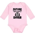 thumbnail image 3 of Inktastic Future Scuba Diver Boys or Girls Long Sleeve Baby Bodysuit, 3 of 5