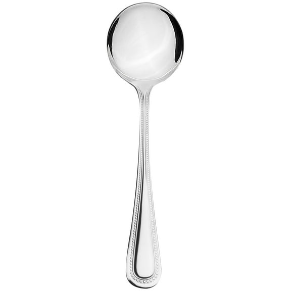 Excellante Flatware-Jewel stainless steel bouillon spoon, comes in dozen