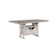 thumbnail image 2 of InRoom Furniture D6502-T Dining Table, Gray, 2 of 5