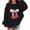 Black, variant on Ruyang Girls Crewneck Sweatshirt Cute Bow Cherry Graphic Long Sleeve Pullover Kids Casual Base Layer Tops Fall Warm Clothes