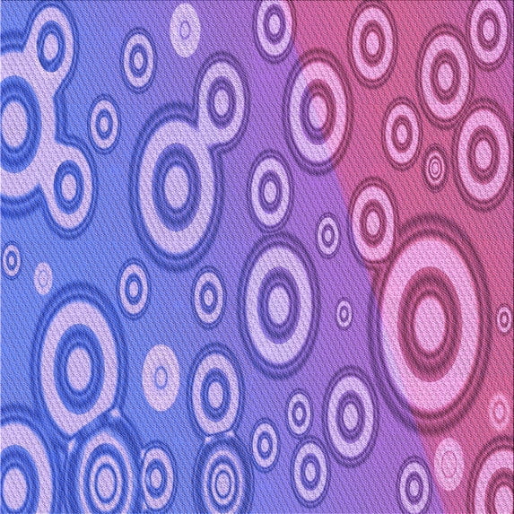 Ahgly Company Machine Washable Indoor Square Transitional Dark Orchid Purple Area Rugs, 8' Square