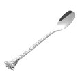 thumbnail image 2 of 2pcs Dessert Spoon and Fork Set Stainless Steel Mixing Spoon Cartoon Cake Forks for Home Restaurant (Silver), 2 of 8