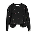 thumbnail image 4 of ZyeKqe Women Crewneck Sweatshirts Casual Long Sleeve Shirts Fashion Printed Valentine's Day Pullover Tops, 4 of 4