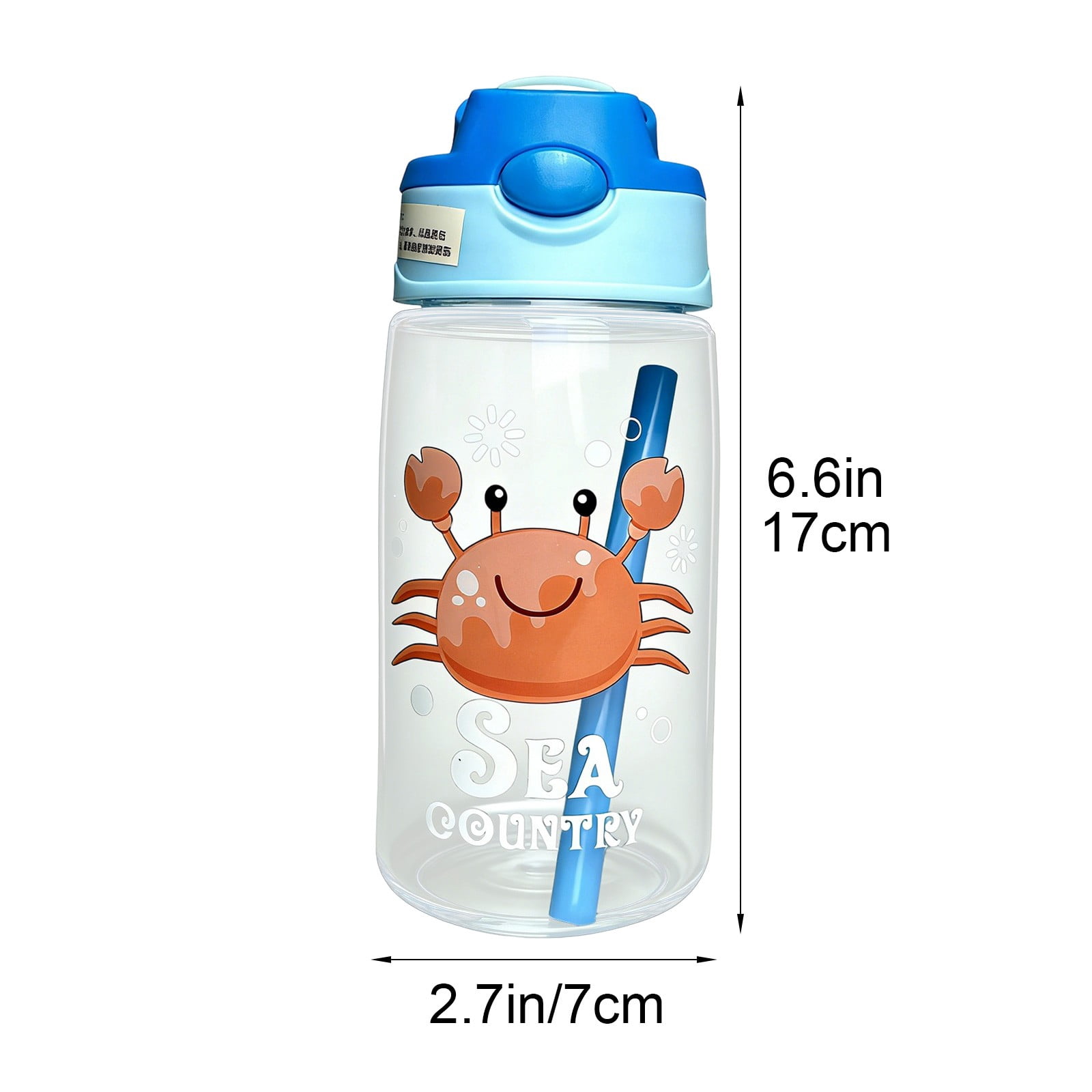Yannianjz Leakproof Sippy Cup with Soft Silicone Straw, Portable Water Bottle for Little One Daily Use, Spill ProofKidsCup for Travel, Kindergarten, Outdoor, Car Rides, Daycare, Picnics