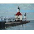 thumbnail image 2 of Bansemer, Roger 18x15 Gold Ornate Wood Framed with Double Matting Museum Art Print Titled - Benton Harbor Michigan, 2 of 4