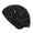 Black, variant on Under 5$ Hot Sales Summer Sales Women Solid Bead Muslim Hat Stretch Retro Turban Hat Head Wrap Cap Red One Size