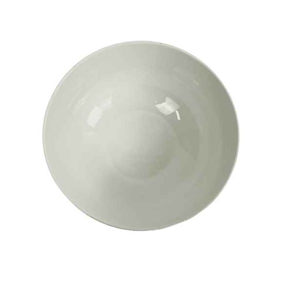 BUBVRT White Ceramic Bowl for Kitchen, Rice Bowl, Cereal Bowl, 1 Pack