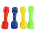 thumbnail image 1 of 4PCS ABS Dumbbells Ergonomic Children Morning Exercise Barbells Hand Bars, 1 of 7