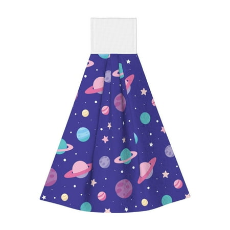 

Ocsxa Space for Hand Towels Hand Wipes with Velcro Soft and Fast Absorbent Hanging Towels Reusable Cleaning Cloth for Kitchen/Bathroom/Laundryroom 14x18In