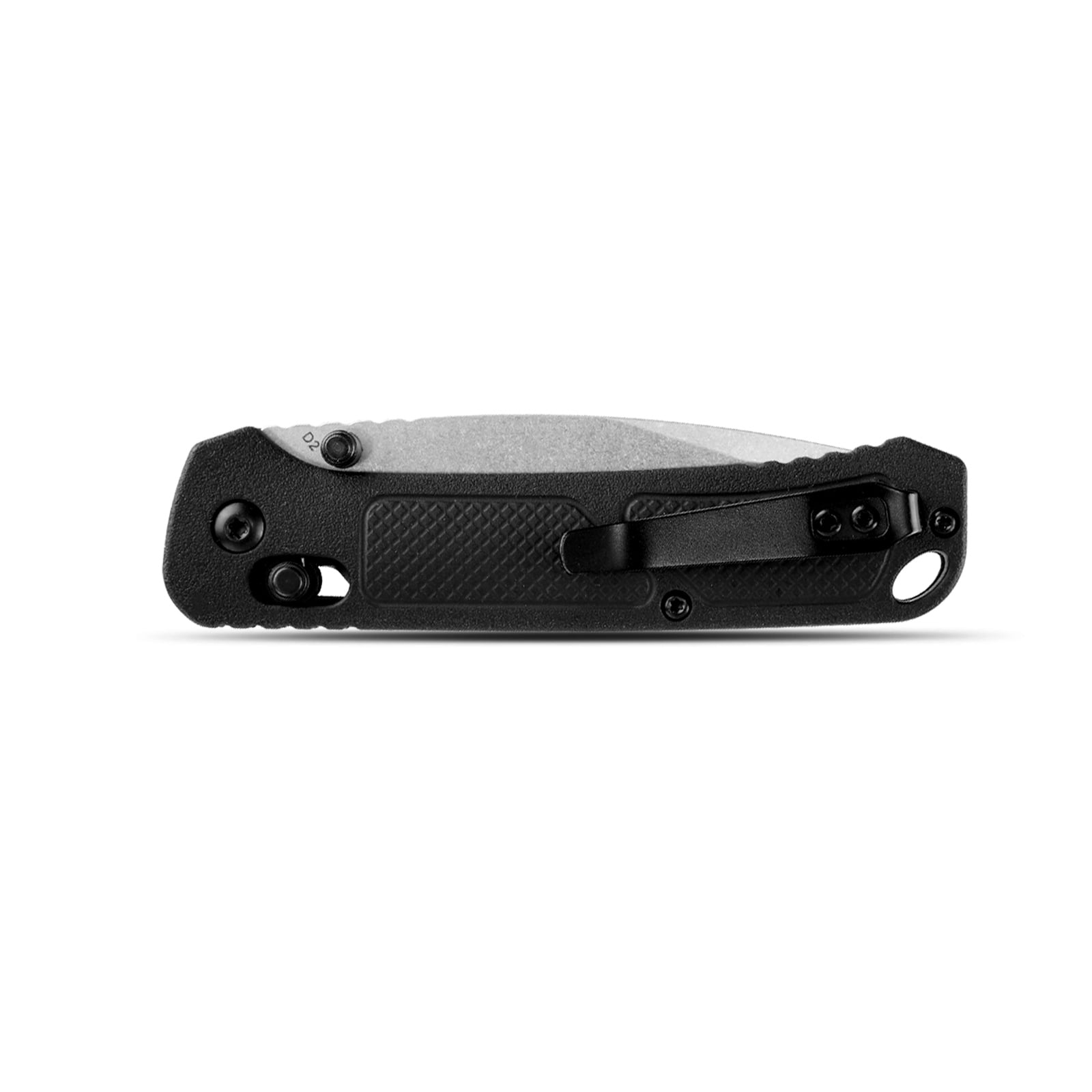 Ozark Trail 7.5 inch Folding Knife,D2 Blade,Black Handle, Slide Lock Pocket Knives