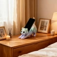thumbnail image 4 of BotaniNest Cute Cat Functional Phone Stand 3D Printed Colorful Cat Figurine Phone Stand Flexible Universal Support For Smartphones & Tablets Adorable Desk, 4 of 4