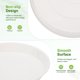 thumbnail image 2 of Uxcell 5-Pack Bandejas de Plástico para Plantas, Bandejas de Agua para Macetas de 8 Pulgadas para Interiores/Exteriores, Bandeja de Goteo para Macetas [9 Pulgadas OD, Blanca], 2 of 6