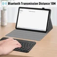 thumbnail image 4 of Bluetooth Keyboard Case with Mouse for Lenovo Tab M10 5G 10.6 inch 2023 TB360ZU Protective Cover with Wireless Mouse / Keyboard, 4 of 7